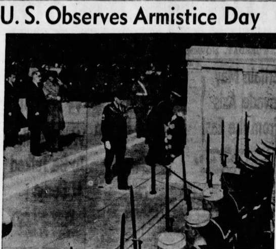 U.S. Observes Armistice Day